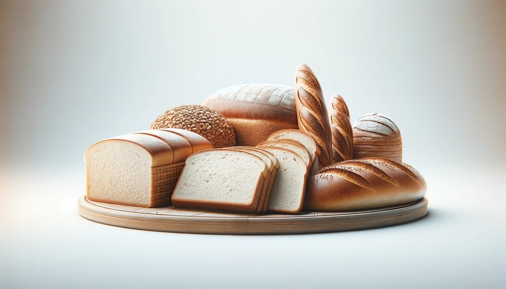 chleb i inne białe pieczywo