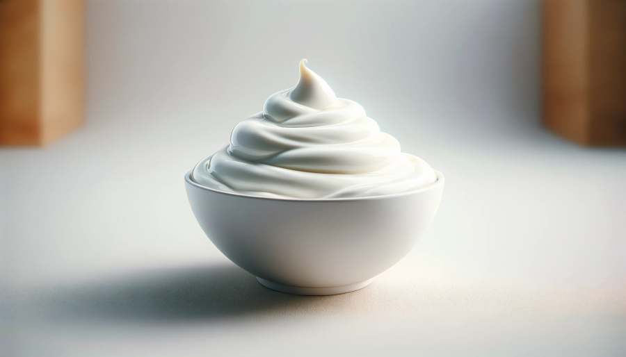 miska jogurtu naturalnego